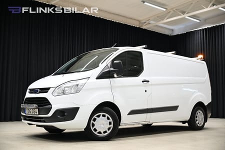 Ford Transit Custom 290 130HK L2|Inredning|Drag|Värmare|B-kamera|Kambytt