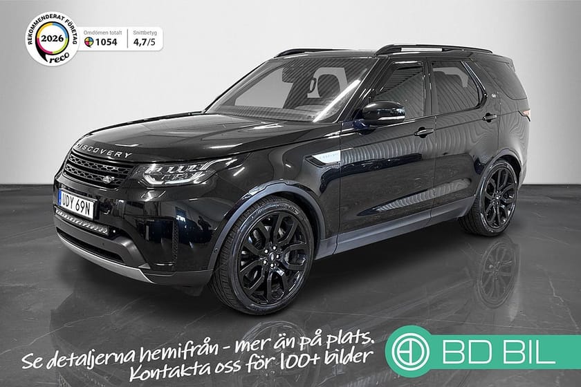 Bild 1 av Land Rover Discovery 3.0 SDV6 4WD PANO SKINN VÄRMARE DRAG 7-SITS MERIDIAN