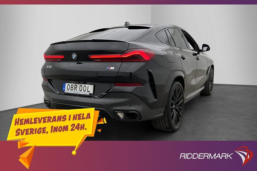 Bild 4 av BMW X6 xDrive30d M Sport Innovation Pano H/K Värm Laser 360°