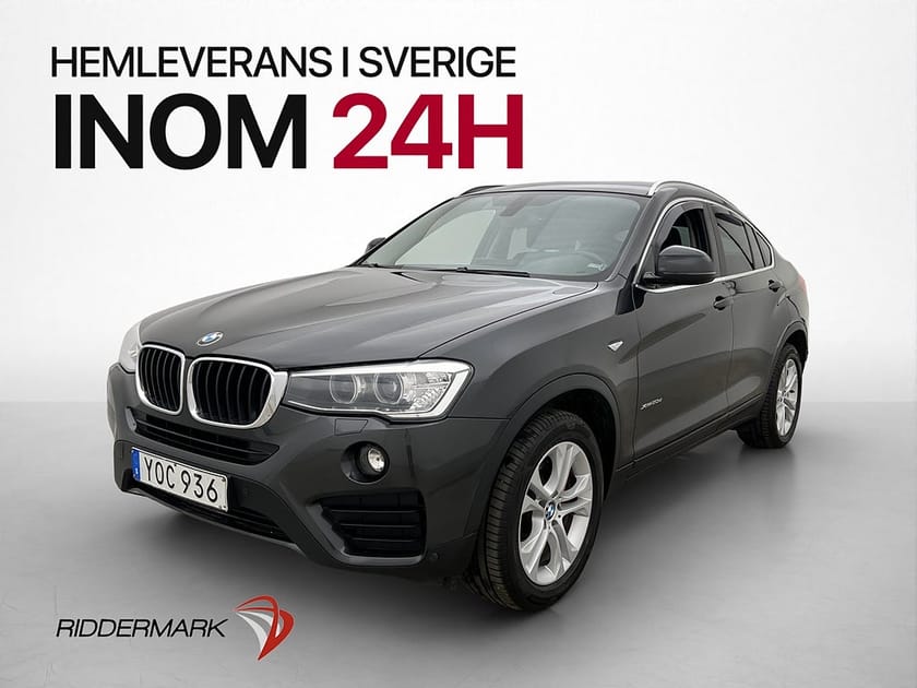 Bild 3 av BMW X4 xDrive20d xDrive 20d 190hk Värmare Kamera Drag HiFi