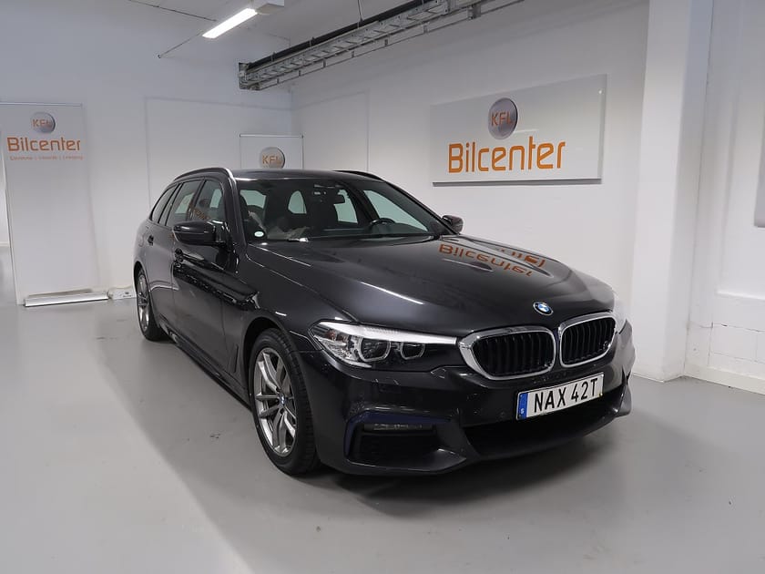Bild 3 av BMW 520d xDrive Touring M Sport V-Däck ingår Skinn-Drag-Kamera-Värmare-C