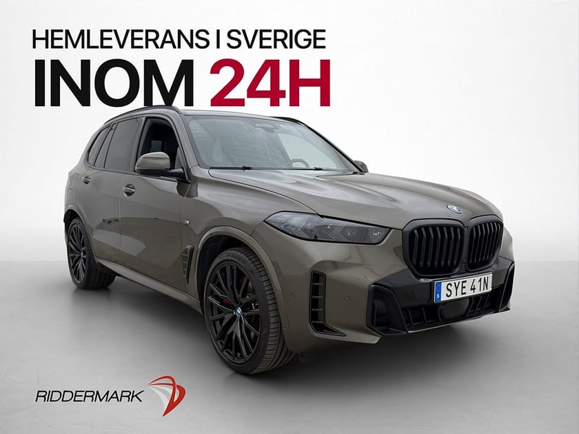 Bild 3 av BMW X5 xDrive50e M Sport Pro Innovation Sky Luftfjä H/K Drag
