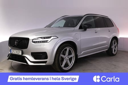 Volvo XC90 7 Säten T8 AWD 7sits R-Design Pano B&W HUD Drag V-Hjul