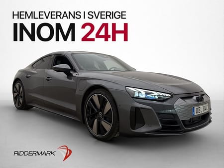 Audi e-tron GT quattro Q Pano Luftfjäd B&O HUD Matrix Massage 360°