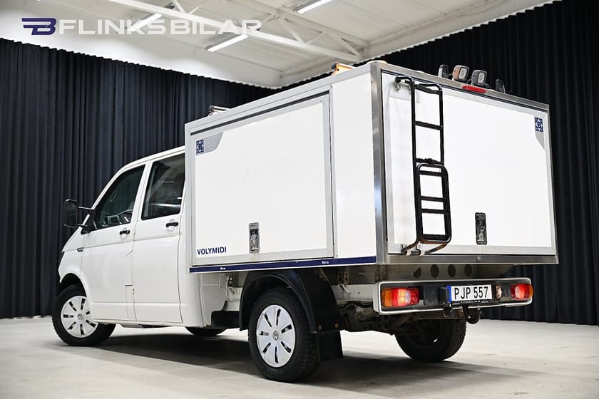 Bild 4 av Volkswagen Transporter Chassi Dubbelhytt 4Motion 150HK Dubbelhytt|Kåpa|Inredd|Inverter|Leasbar