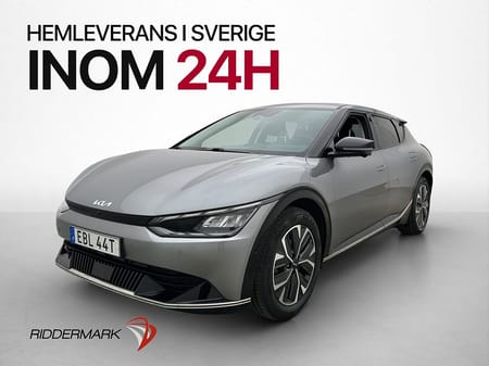 Kia EV6 77.4 kWh 228hk PLUS Dragkrok 360° Skinn Elstolar