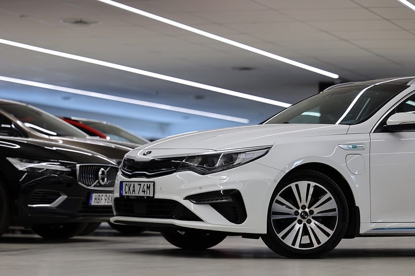 Bild 4 av Kia Optima Sport Wagon Plug-in Hybrid SW PHEV 205hk Advance Plus 2 H/K Pano 360 Keyless