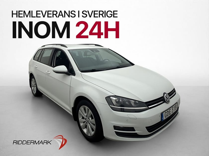 Bild 1 av Volkswagen Golf Sportscombi 122hk Värmare Drag Kamera