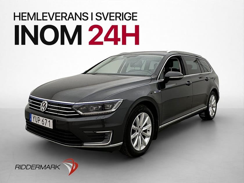 Bild 1 av Volkswagen Passat Variant GTE Drag Värmare Kamera CarPlay Halvskinn