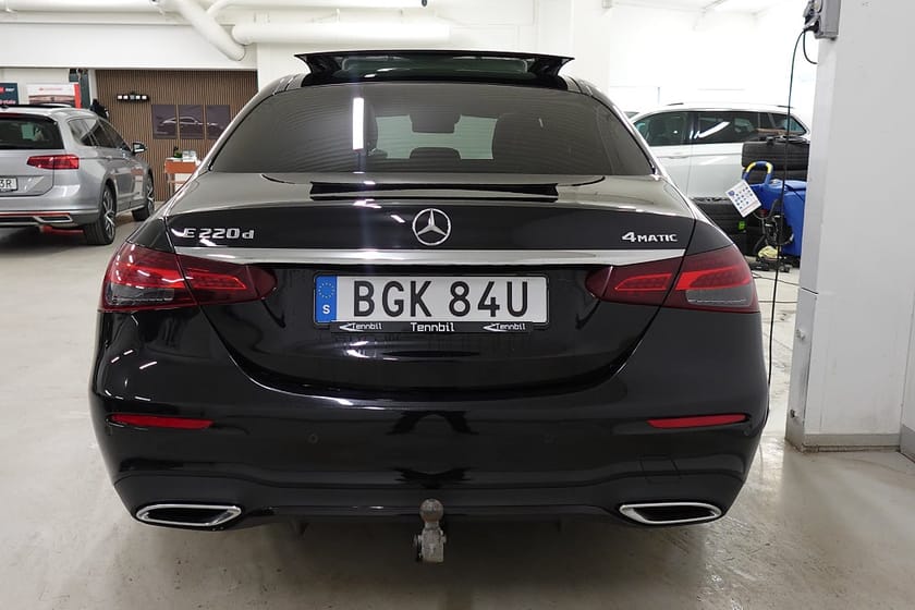 Bild 4 av Mercedes-Benz E 220 d 4MATIC 4M 9G 360 AMG Premium Plus Pano Burmester Värmare
