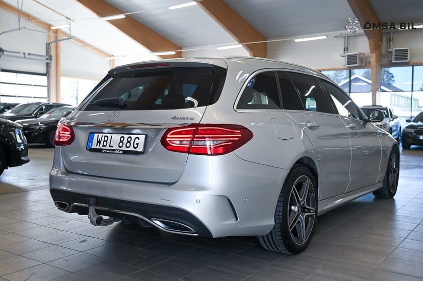 Bild 5 av Mercedes-Benz C 220 T d 4MATIC AMG Line Carplay Kamera Drag 194hk