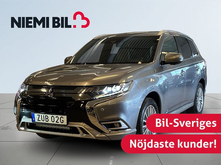 Bild 1 av Mitsubishi Outlander PHEV CVT Business 1 Brukare/360°/MoK/S&V/LED-Ramp/Skinn