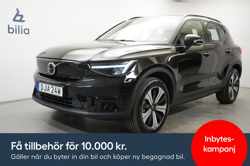 Bild 1 av Volvo XC40 Recharge Core Edition, Baklucka elmanövrerad, Dragkrok