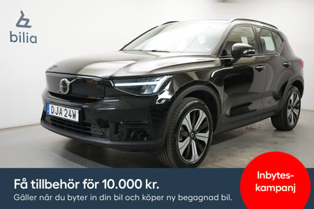 Volvo XC40 Recharge Core Edition, Baklucka elmanövrerad, Dragkrok