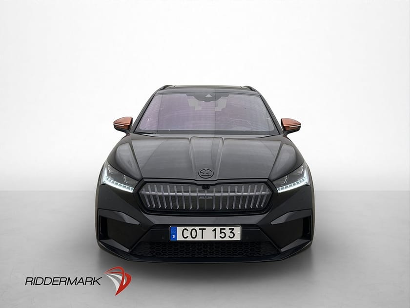 Bild 3 av Škoda Enyaq iV 80x Skoda Founders Edition Crystal Värmare 360° Pano
