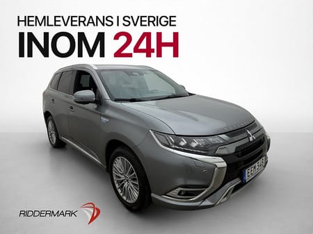 Mitsubishi Outlander PHEV 224hk Business Drag Kamera Läder