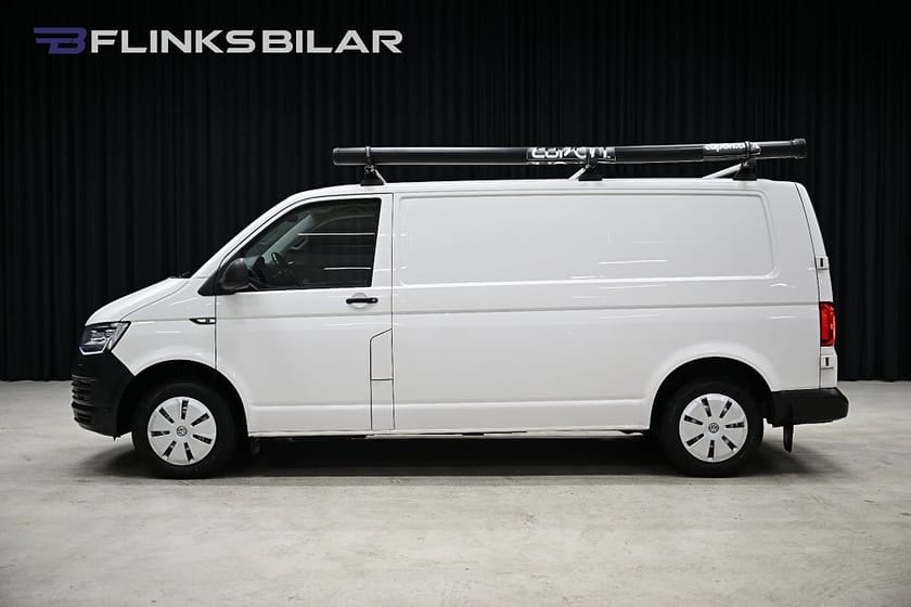Bild 2 av Volkswagen Transporter TDI 102HK L2 Drag|Värmare|LED|EnÄgare|PDC|Bluetooth