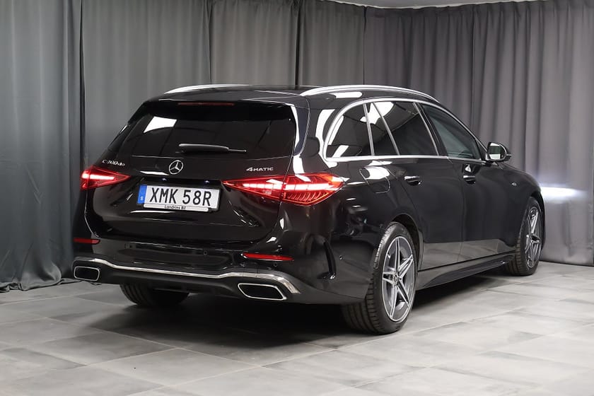 Bild 2 av Mercedes-Benz C 300 T de 4MATIC AMG Line Premium Burmester Vinter 360