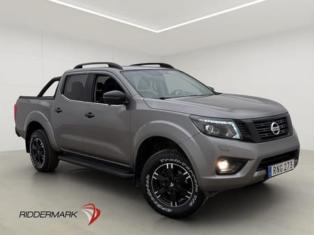 Nissan Navara Dubbelhytt N-Guard 2.3 4WD Värm Drag Skinn Taklucka Moms