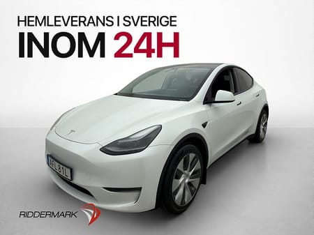 Tesla Model Y Long Range AWD Dragkrok Autopilot MOMS Pano