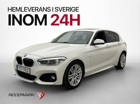 BMW 118i 118 M Sport Glastaklucka P-Sensorer Bluetooth