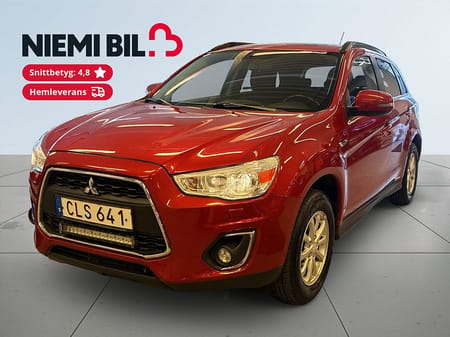 Mitsubishi ASX 2.2 Di-D 4WD SoV-däck/Drag/MoK-värm/Extra-ljus/P-sens