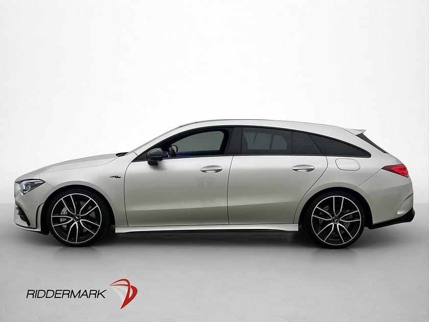 Bild 4 av Mercedes-Benz AMG CLA 35 4MATIC Shooting Brake CLA35 4M Pano Night Wide Drag MOMS