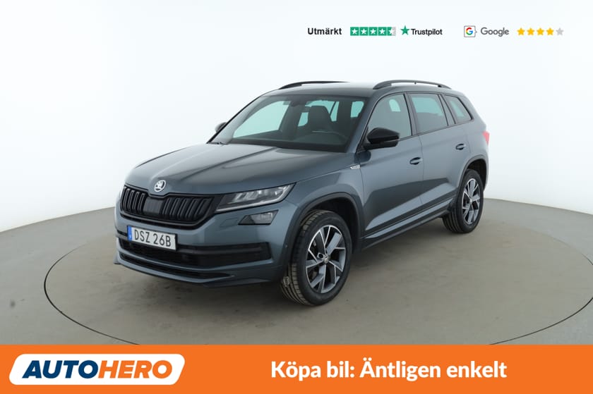Bild 1 av Škoda Kodiaq 2.0 TDI Sportline 4x4 / Värmare, Canton, CarPlay