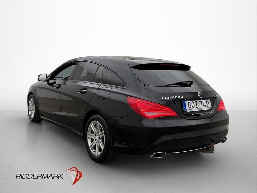 Bild 5 av Mercedes-Benz CLA 220 d 4MATIC Shooting Brake 4M 177hk Värmare Drag Kamera Navi