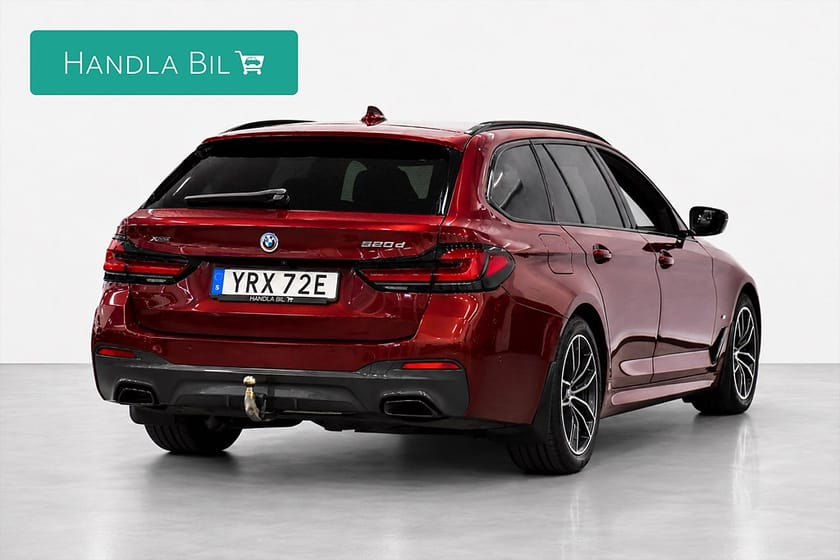 Bild 5 av BMW 520d xDrive Touring M-Sport Drag Massage Pano HUD H/K Moms