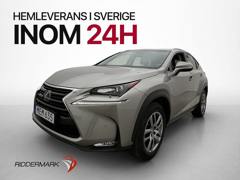 Bild 3 av Lexus NX 300h AWD 197hk Business Line Dragkrok Kamera Bluetooth