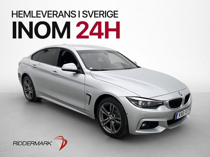Bild 1 av BMW 420d xDrive Gran Coupé 420 Coupe M Sport HiFi Navi Rattvärm Drag