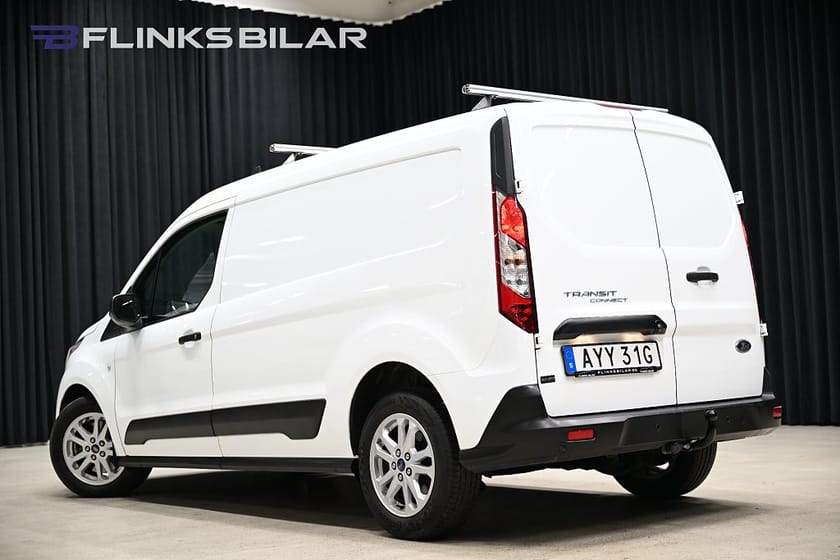 Bild 4 av Ford Transit Connect 210 LWB 100HK L2|Automat|Drag|Dieselvärmare|Lågmil|Moms