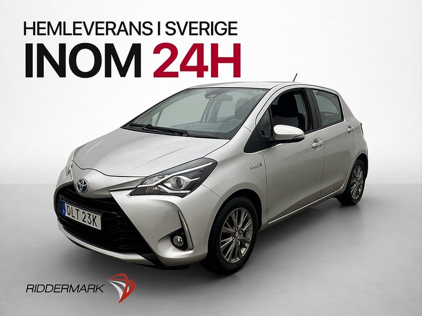 Bild 1 av Toyota Yaris Hybrid 101hk Bluetooth Kamera 0.37 l/mil