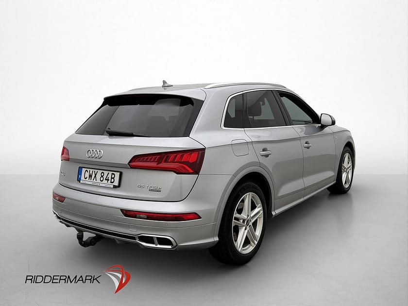 Bild 4 av Audi Q5 55 TFSI e quattro 367hk S-Line Dragkrok Halvskinn