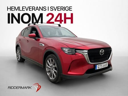 Mazda CX-60 PHEV AWD 327hk Exclusive Pano HUD 360° Drag