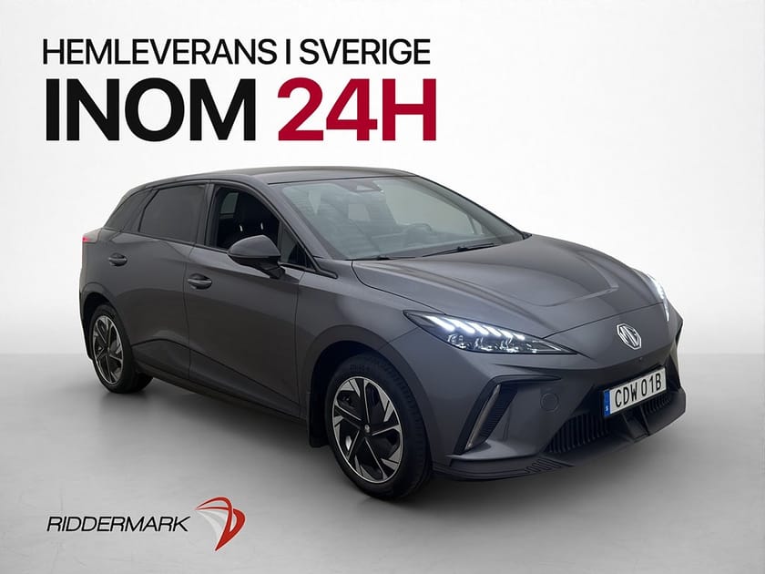 Bild 1 av MG 4 Electric Long Range 64 kWh Luxury 360° Navi Halvskinn CarPlay