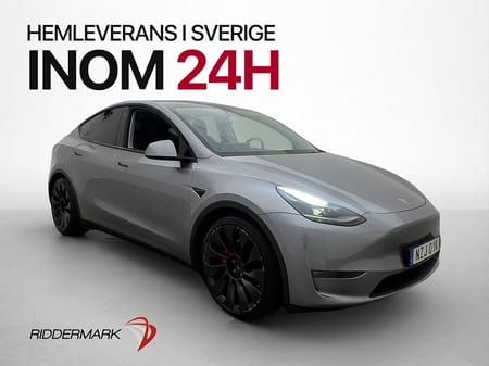 Tesla Model Y Performance Autopilot Svensksåld MOMS