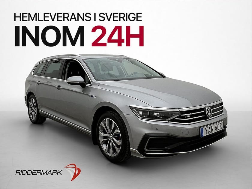 Bild 1 av Volkswagen Passat Sportscombi GTE 218hk Cockpit Drag Kamera Värmare Navi