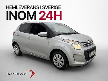 Citroën C1 1.0 69hk 3-Brukare 0.38 l/mil Låg-Årsskatt