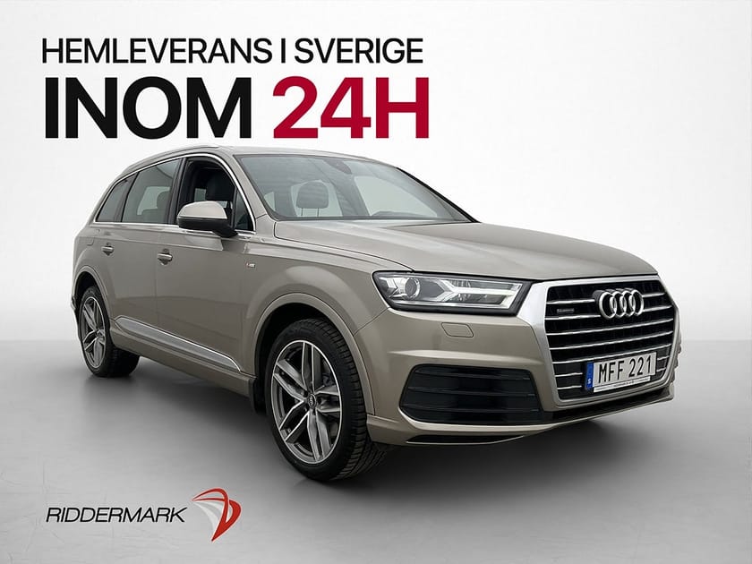 Bild 3 av Audi Q7 TDI Q S Line 7-sits Cockpit Pano D-Värm BOSE 272hk