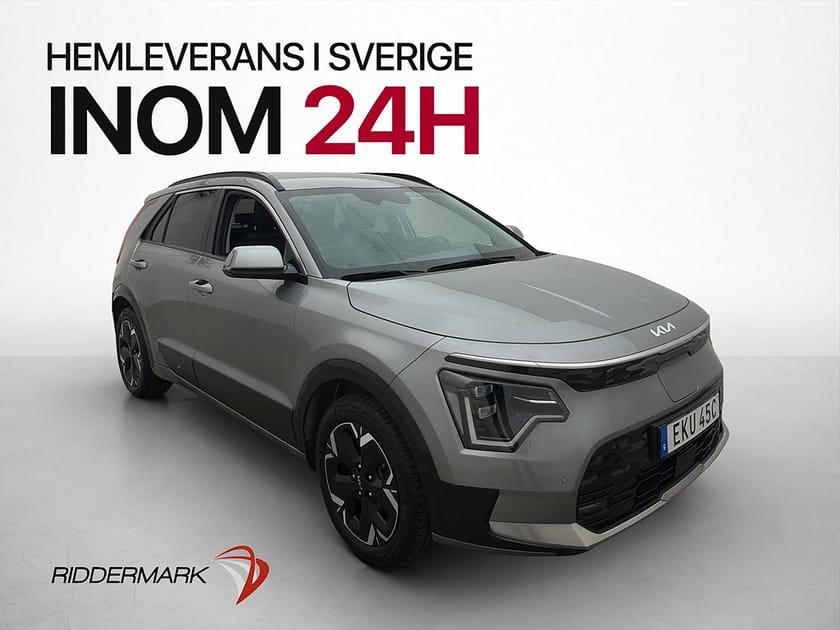 Bild 1 av Kia Niro EV 204hk Advance H/K Kamera Navi Skinn MOMS
