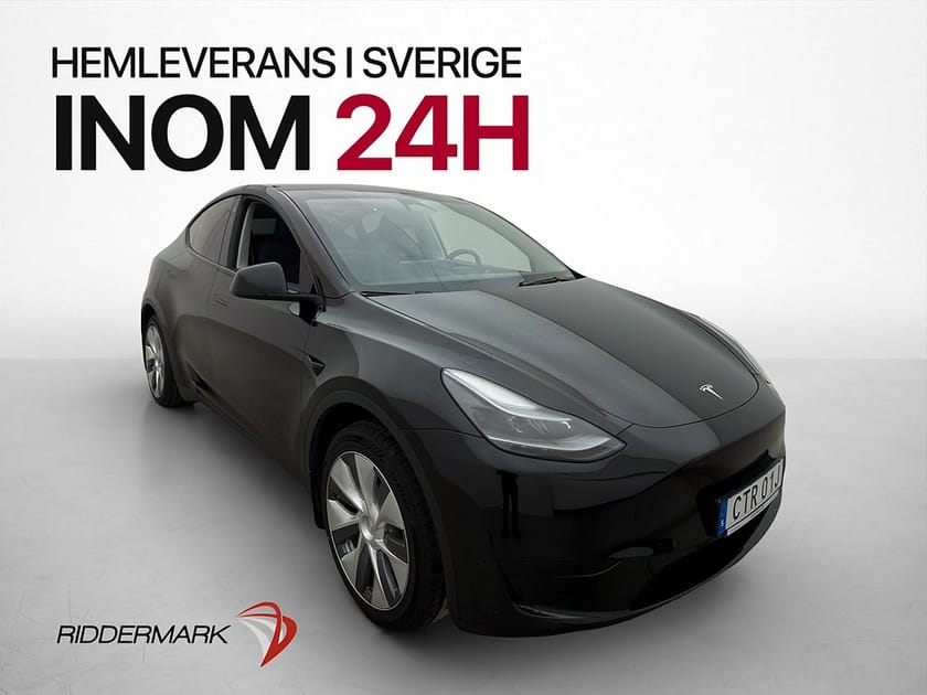 Bild 1 av Tesla Model Y Standard Range RWD MOMS Drag AP Pano Värm 360°