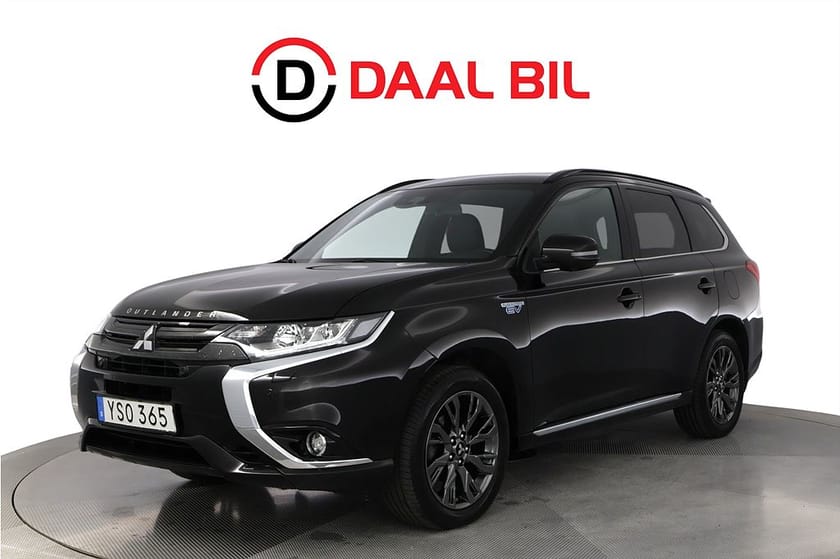 Bild 1 av Mitsubishi Outlander PHEV CVT 4WD 203HK 100 YEARS EDITION DRAG 360° LÄDER
