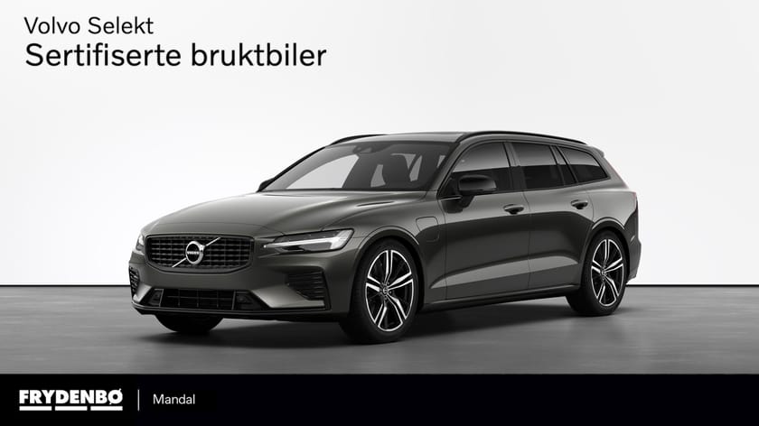 Bilde 1 av Volvo V60 Recharge T6 R-D KROK|LYS.PK|19"|HUD|H&K|7år*
