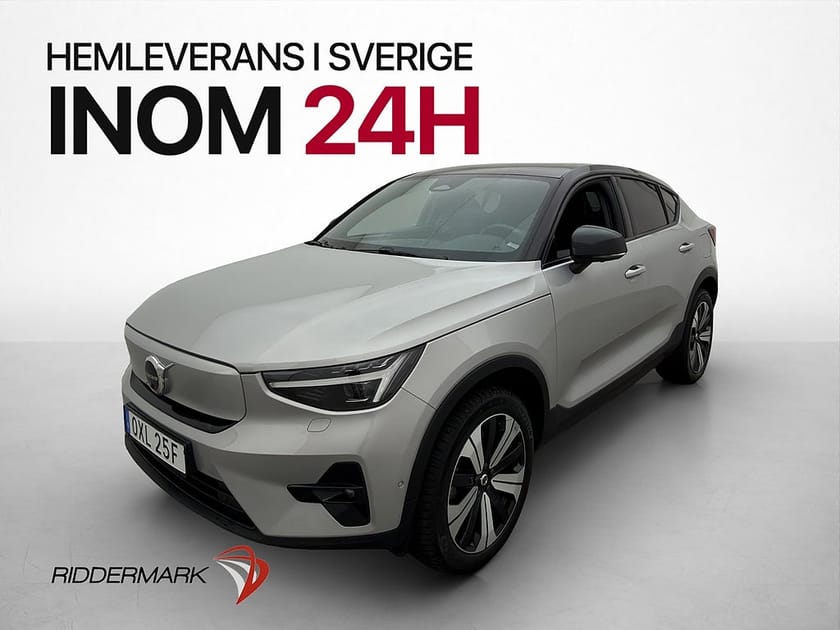 Bild 1 av Volvo C40 Recharge Twin motor 408hk Pano Värmare H/K Drag 360°