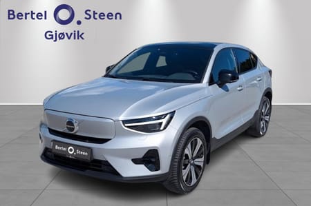 Volvo C40 Recharge Twin motor AWD Ultimate / PIXEL/Harman/Hengerfeste/ 1 eier