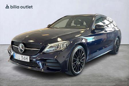 Mercedes-Benz C 300 T de 300T AMG Line Night Ed. 306hk Drag Värmare Luftfjädring