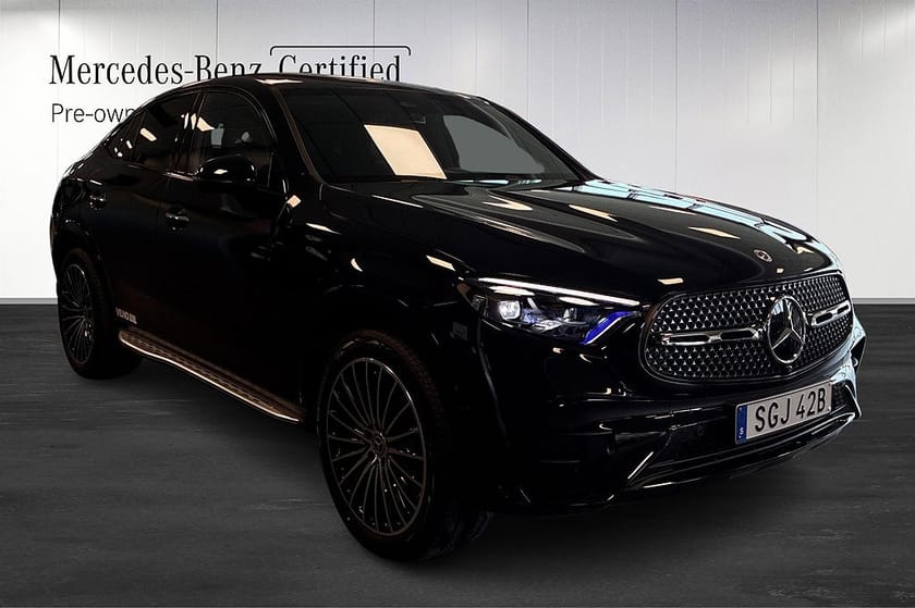 Bild 2 av Mercedes-Benz GLC 300 e Coupé 4MATIC AMG Burmester Drag Pano Night