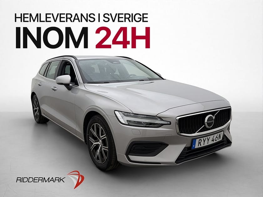 Bild 1 av Volvo V60 B4 197hk Core Kamera Värmare CarPlay Drag